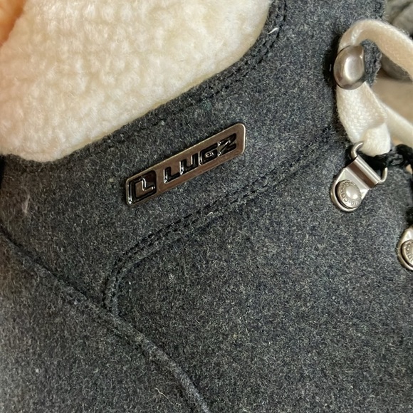 NWT Lugz Women's Grotto Fleece Slip Resistant Fashion Boots in Dark Grey - Picture 12 of 12